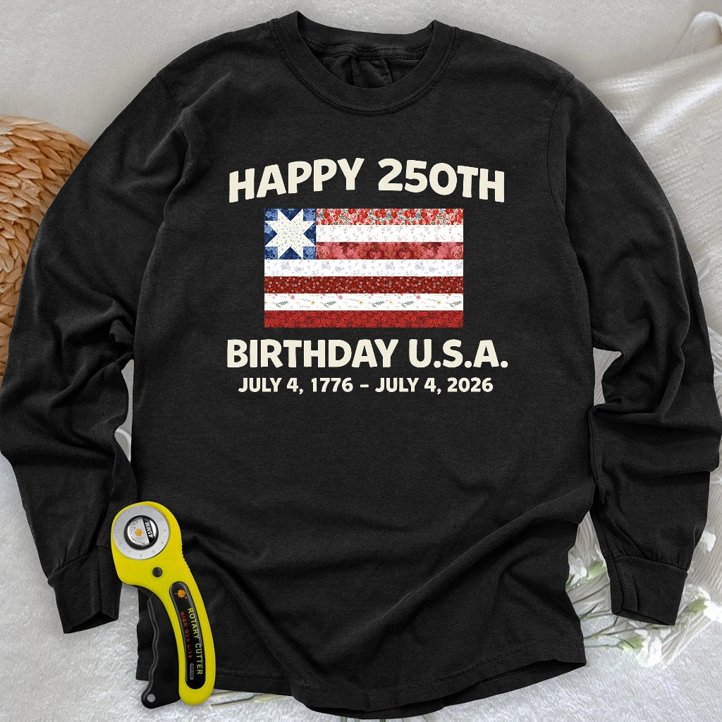 250 Jahre voller Stolz – Langarmshirt