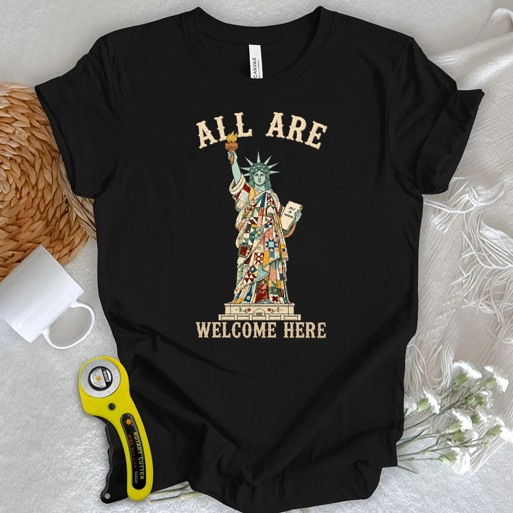 All Are Welcome Here T-shirt