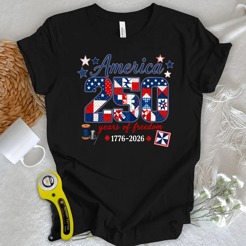 America 250: Pieced With Pride T-shirt