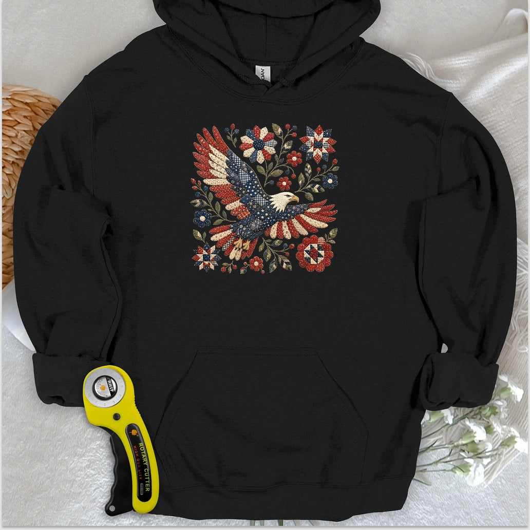 American Eagle Appliqué Hoodie