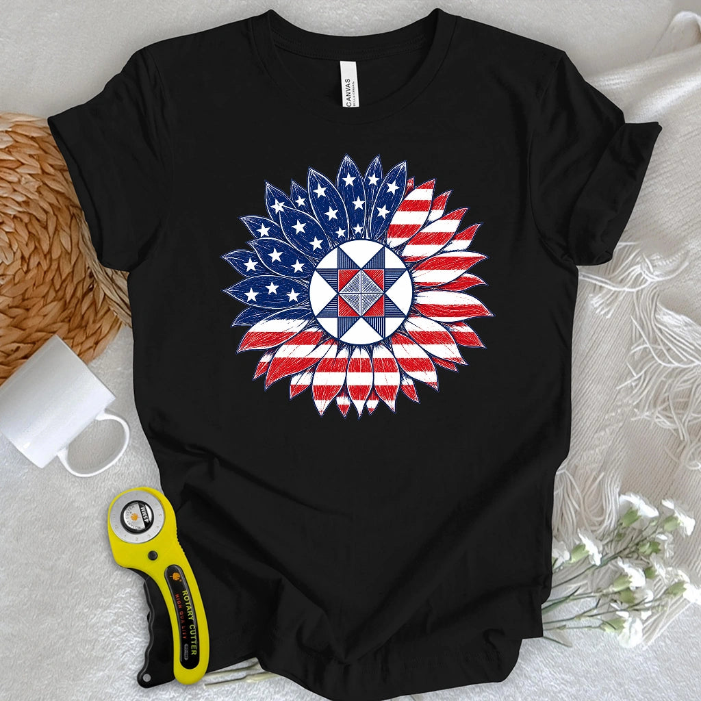 American Pride Sunflower T-shirt