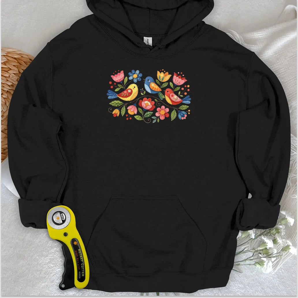 Appliqué Garden Hoodie