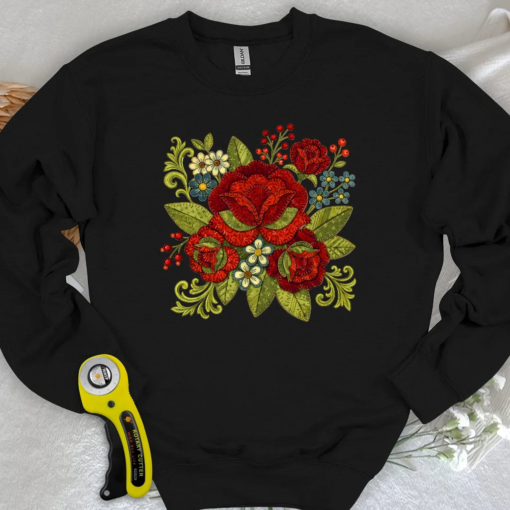 Appliqué Nerd Sweatshirt