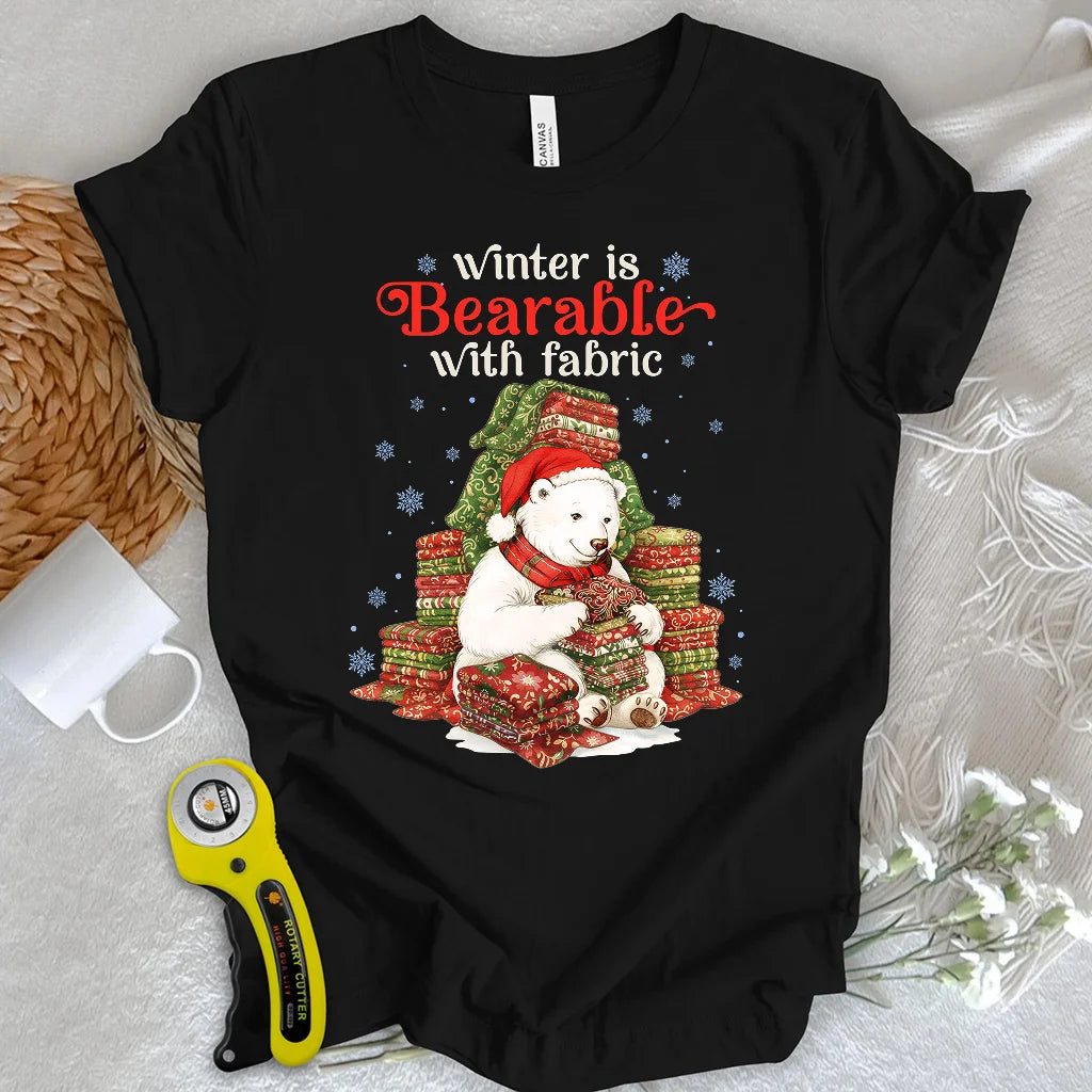 Tragbar mit Stoff-T-Shirt