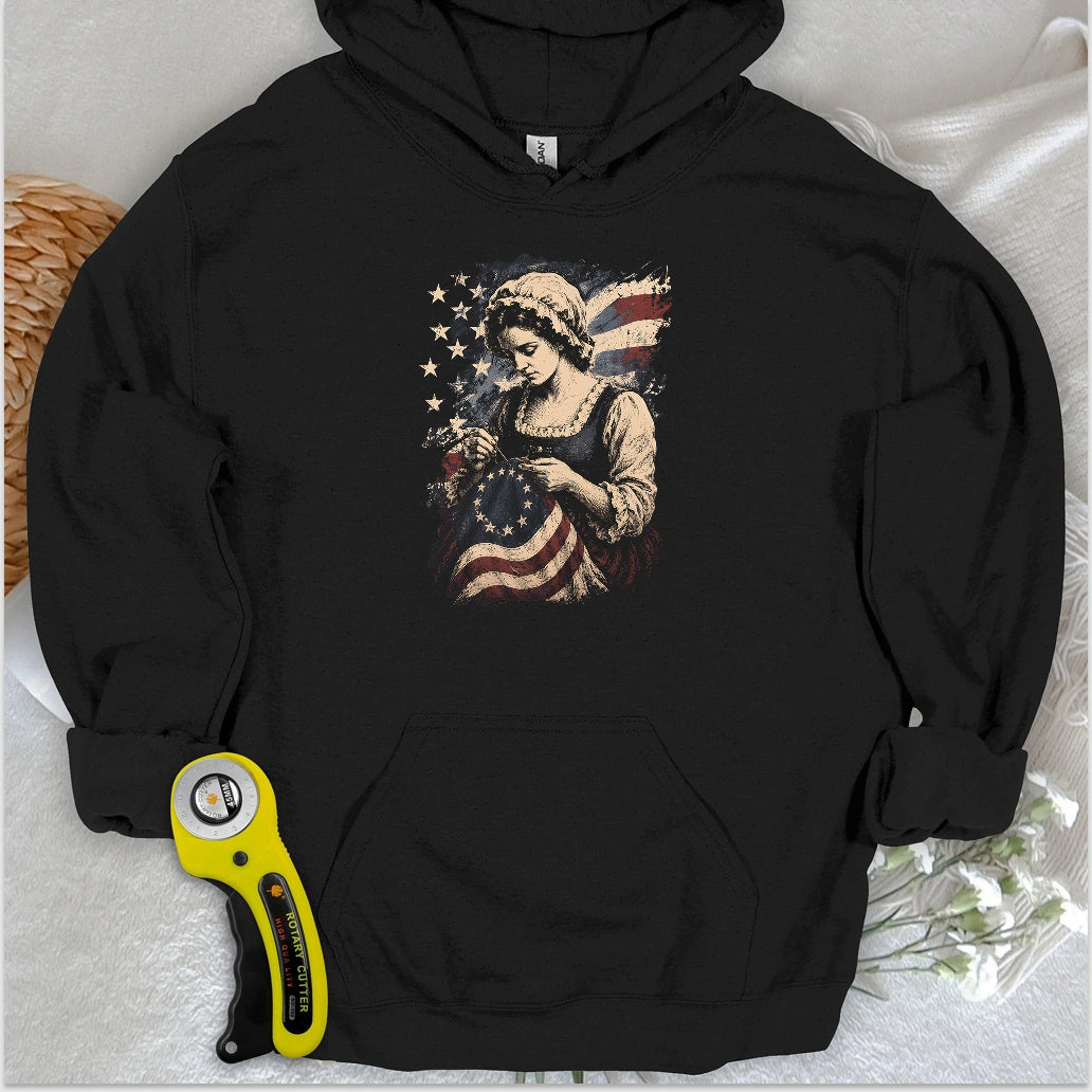 Betsy Ross Flag Hoodie