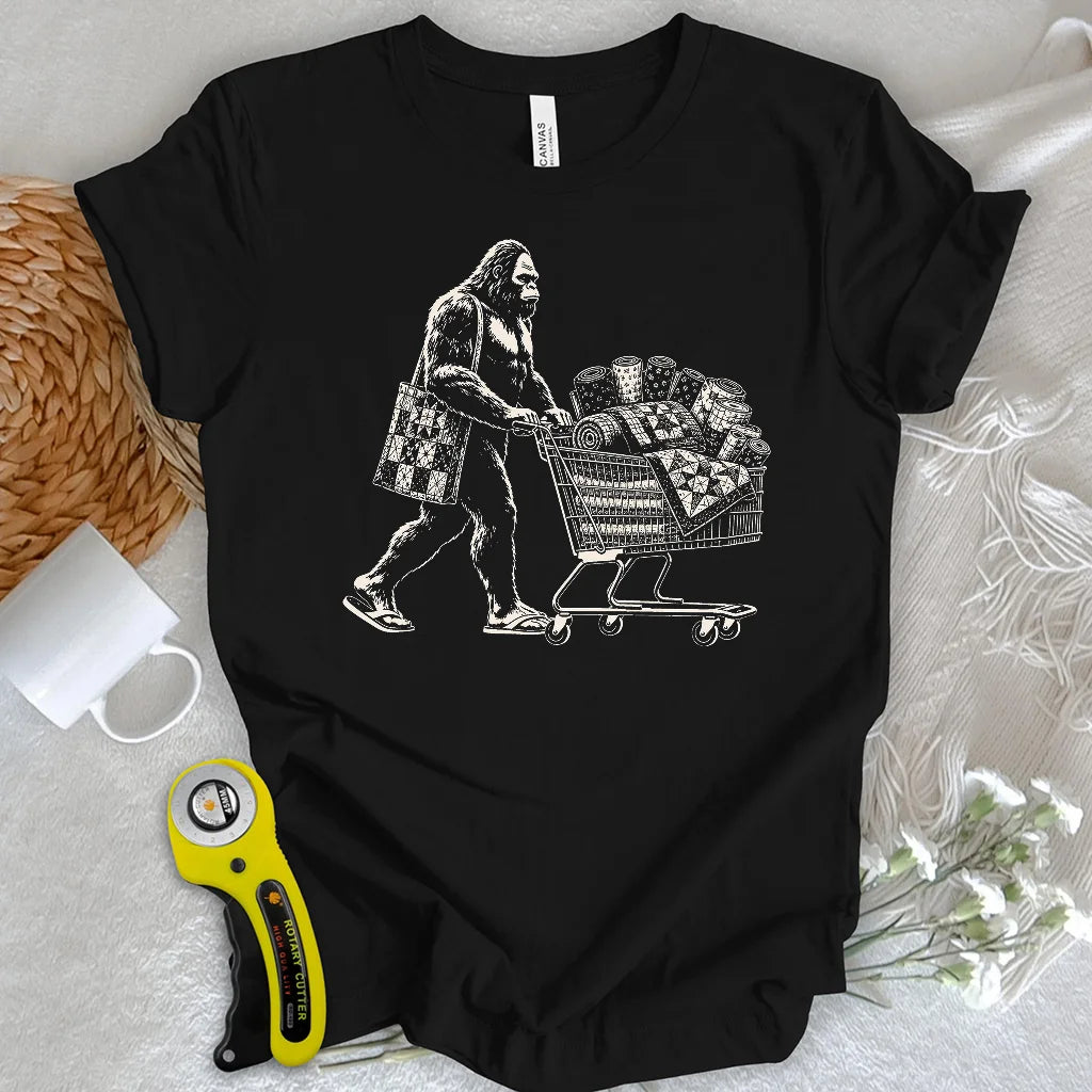 Bigfoot Fabric Shopping T-shirt