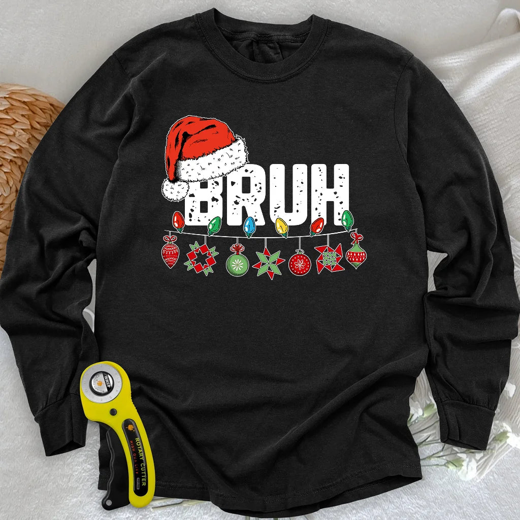 Bruh Langarmshirt