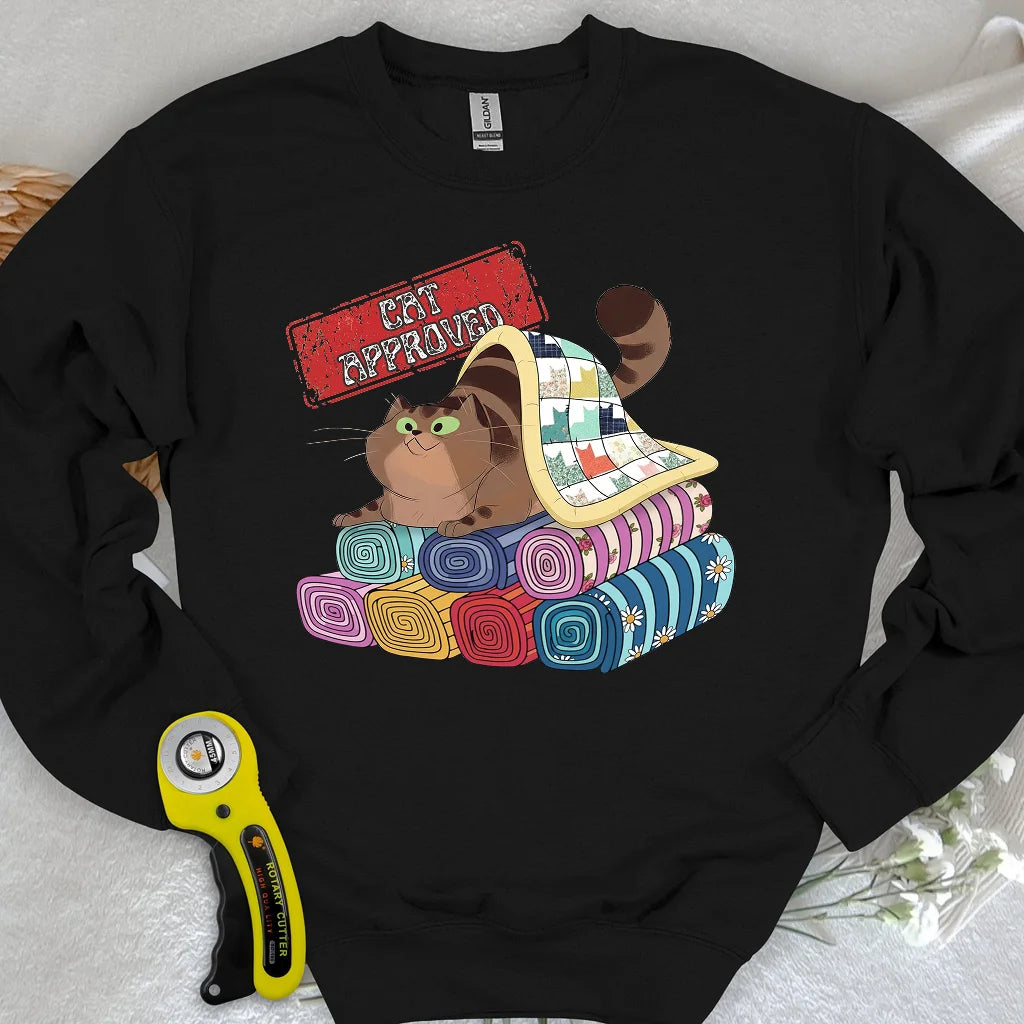 Sweat-shirt approuvé par les chats