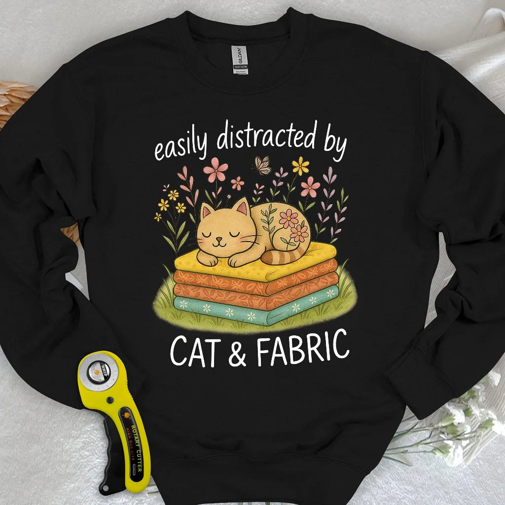 Nickerchen für Quilter Sweatshirt