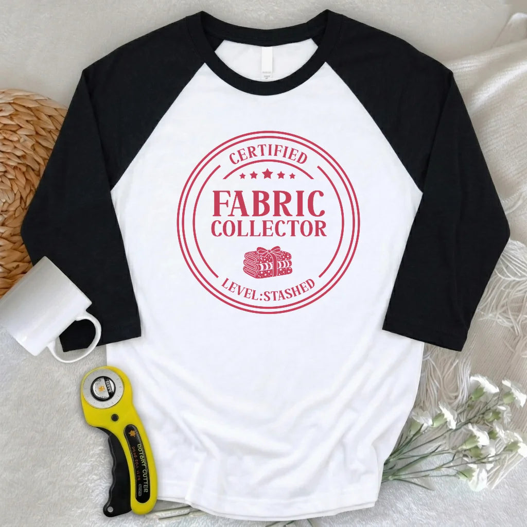 Certified Fabric Collector 3/4 Sleeve T-shirt