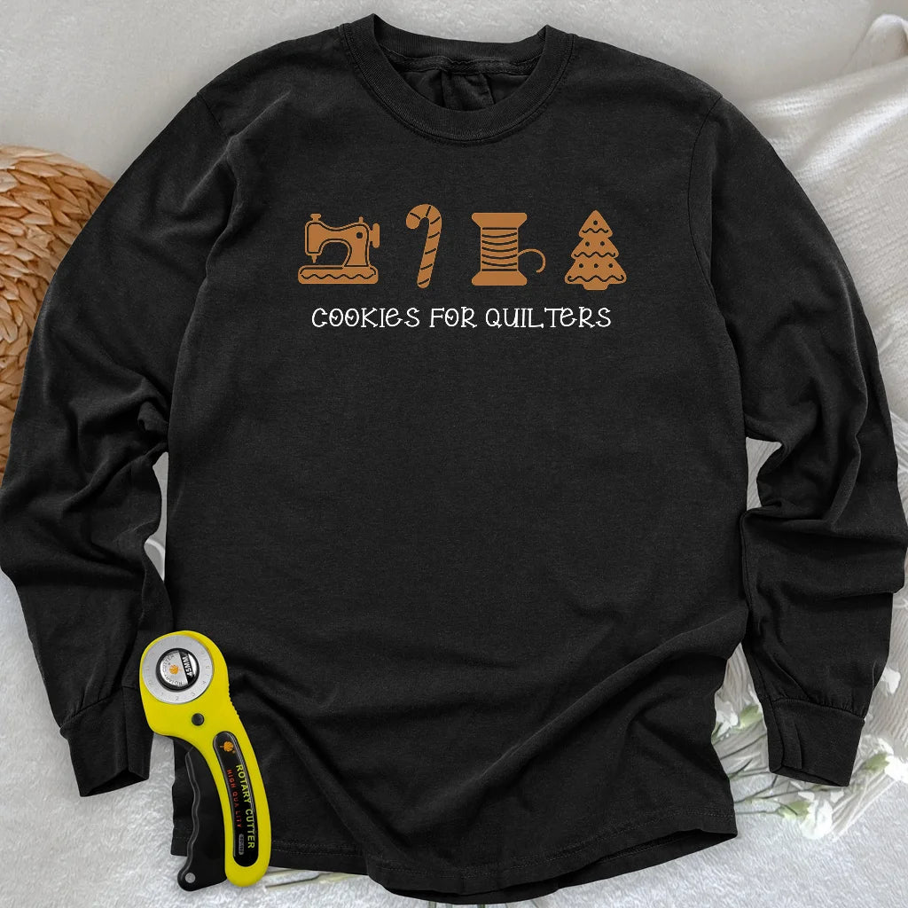 T-shirt manches longues Biscuits de Noël