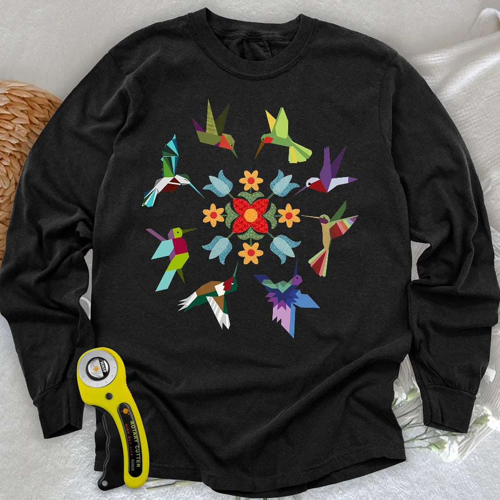 Circle of Wings Langarm-T-Shirt