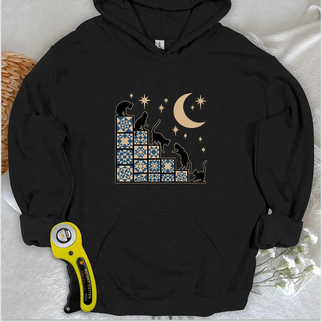 Kletter-zum-Mond-Kapuzenpulli