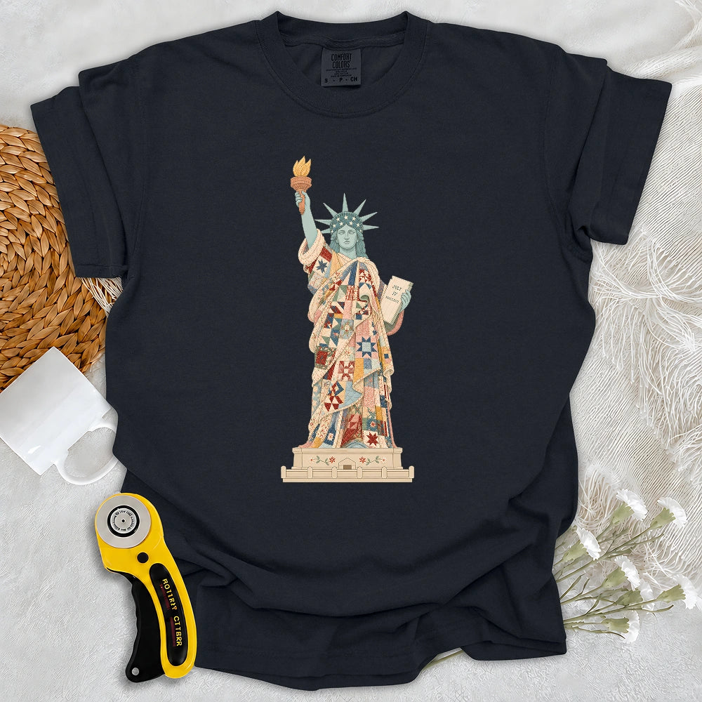 Comfort Colors Liberty Wrapped in Love T-shirt