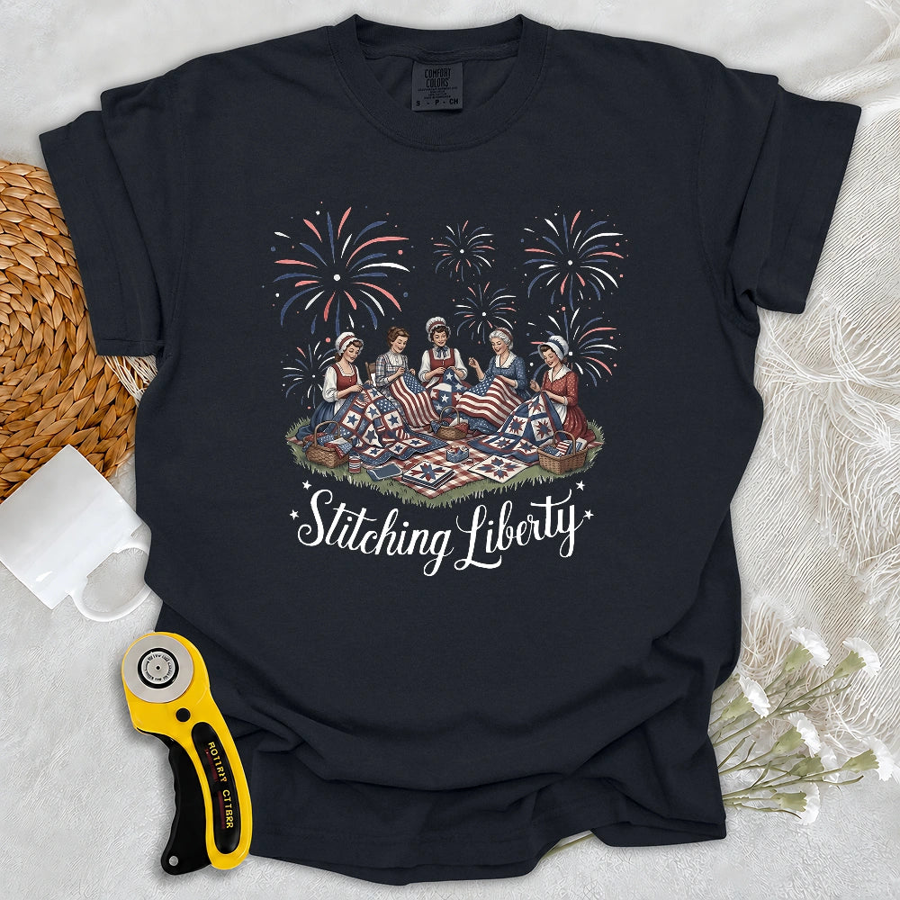 Comfort Colors Stitching Liberty T-Shirt