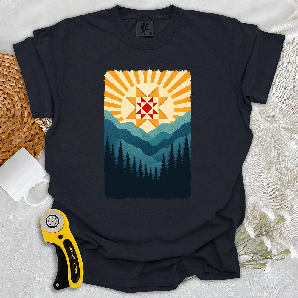Comfort Colors Quilting Sun T-shirt