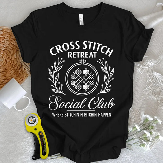 Cross Stitch Retreat T-shirt