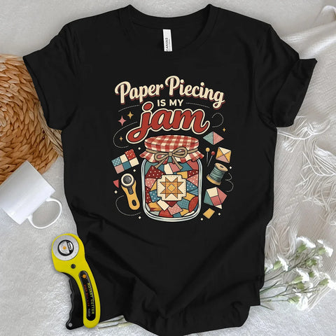 Maglietta Dedicata al paper piecing