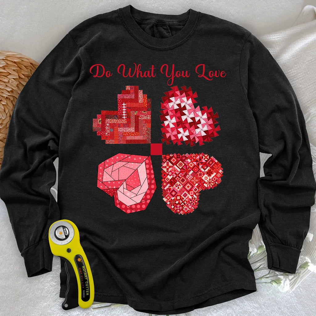 Do What You Love Langarm-T-Shirt