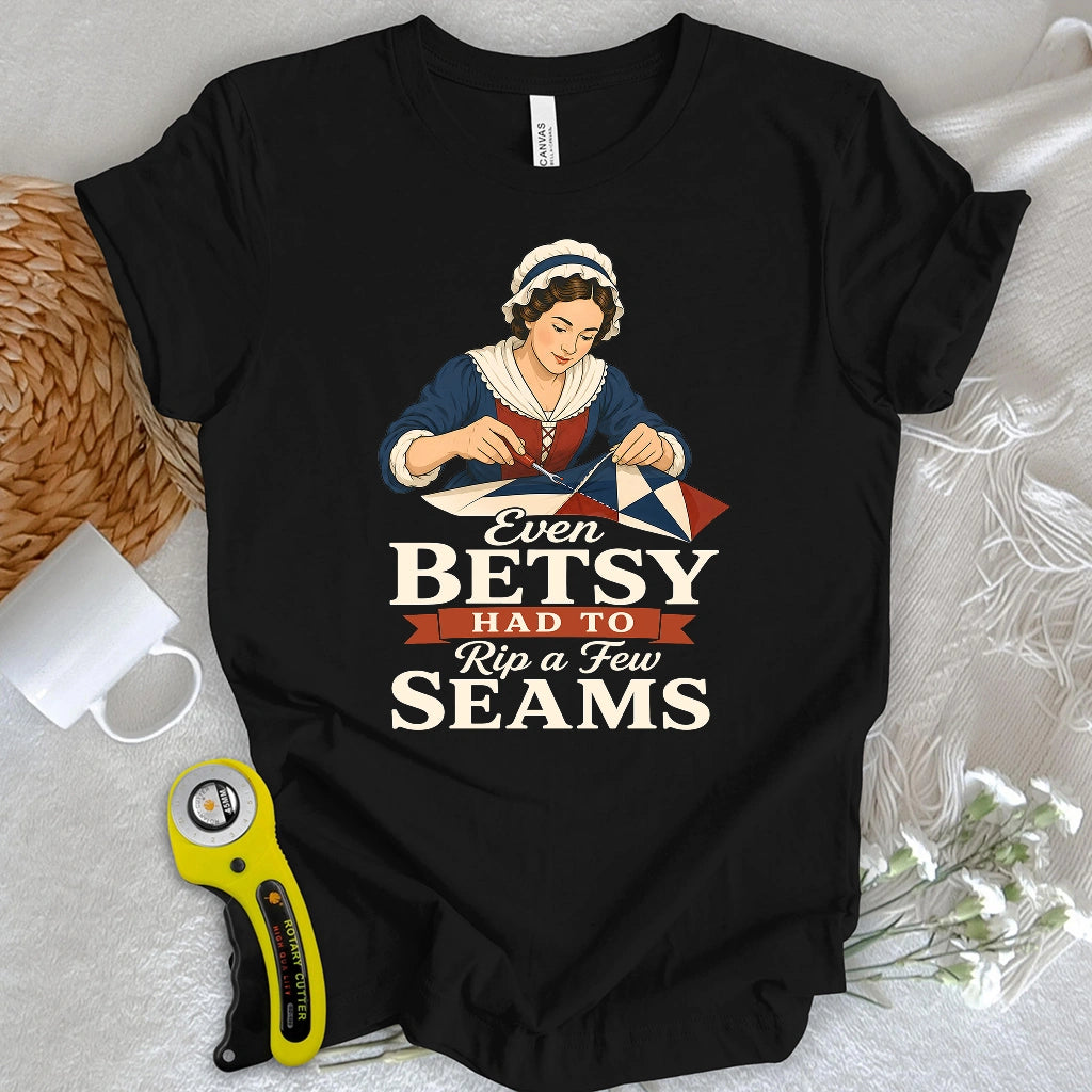 Even Betsy Rips Seams T-shirt