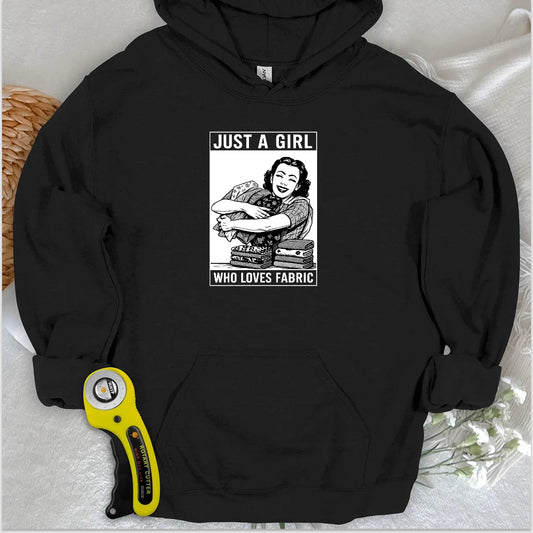 Mädchen-Kapuzenpullover aus Stoff
