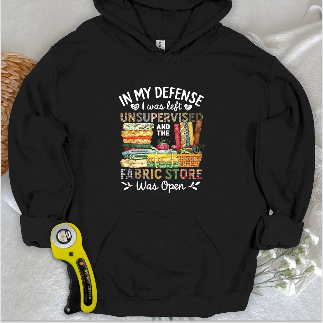 Fabric Mischief Hoodie