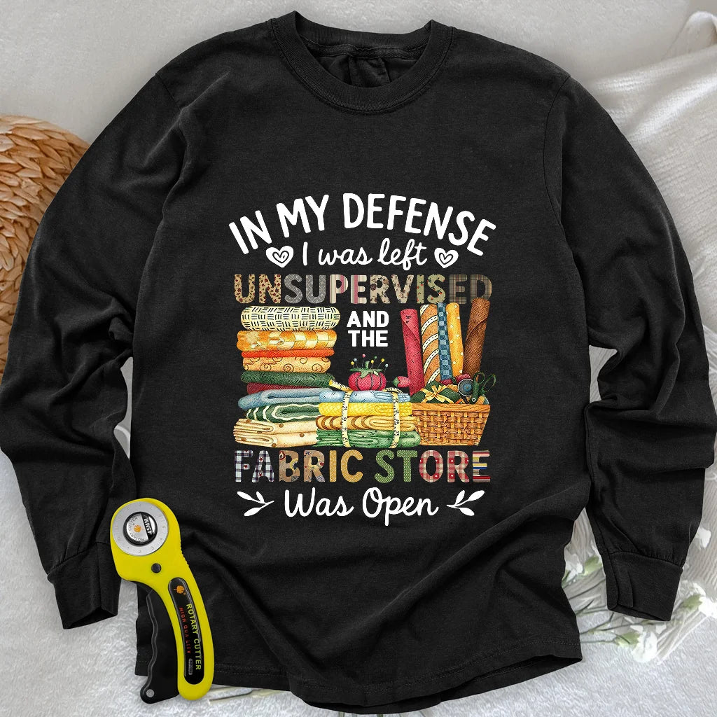 Fabric Mischief Long Sleeve T-shirt