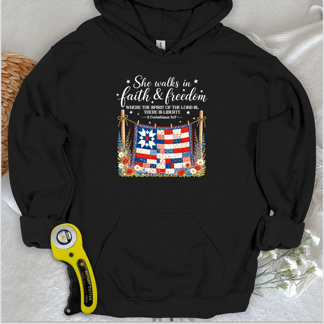 Faithfully Pieced Hoodie