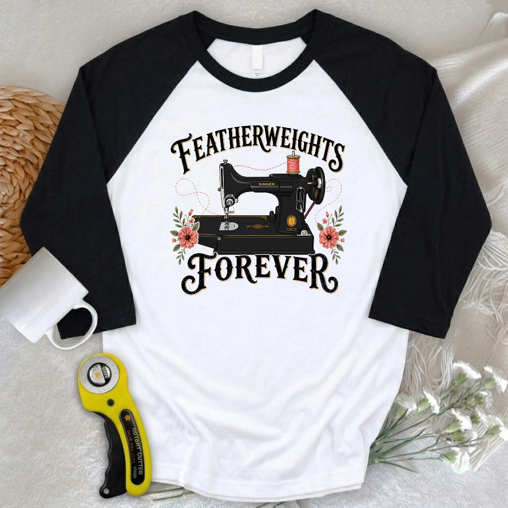 Featherweights Forever 3/4 Sleeve T-shirt