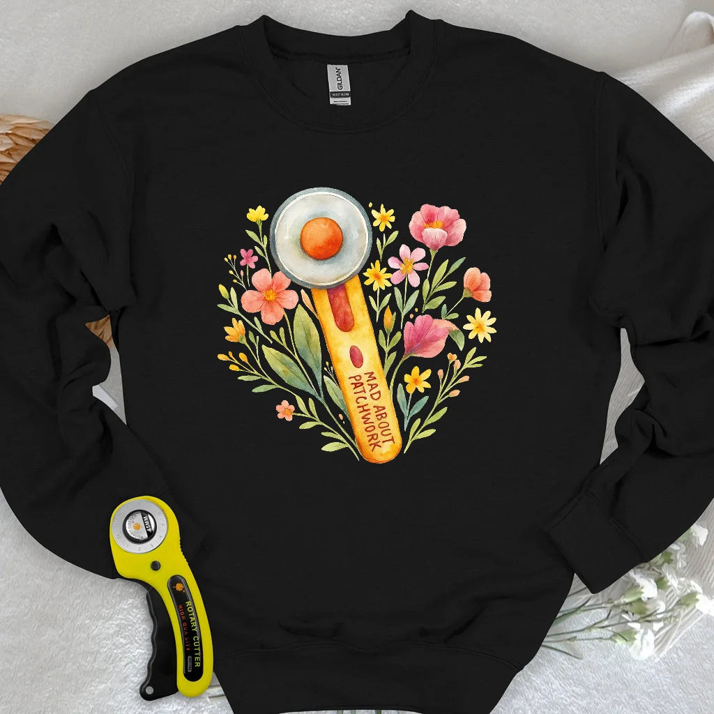 Sweat-shirt Coupe Fleurs