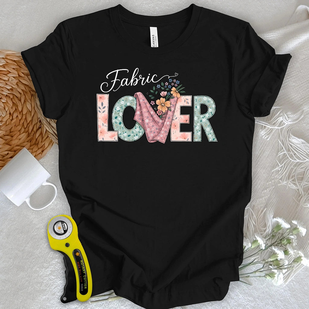 Floral Fabric Lover T-shirt