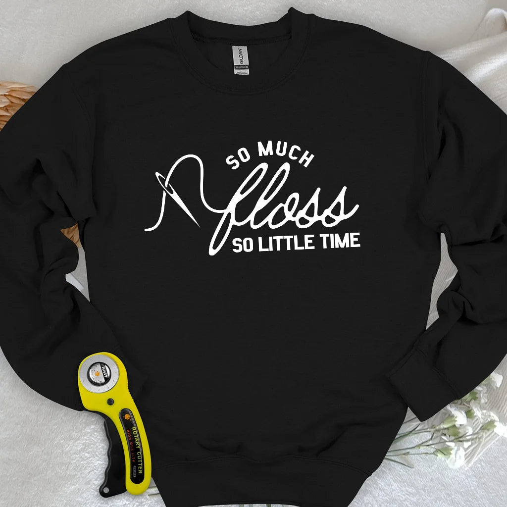 Sweat-shirt Fil dentaire et temps