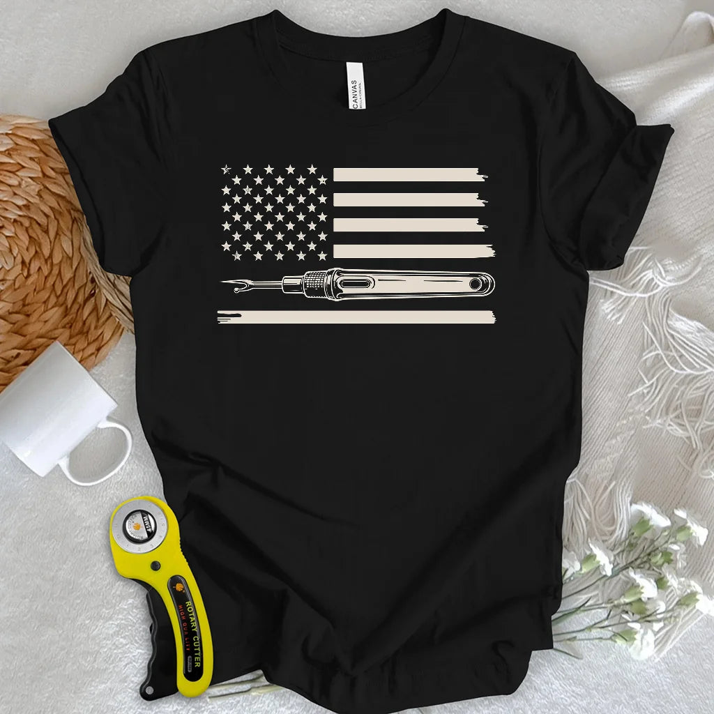 Le T-shirt « La liberté coule dans les fibres »