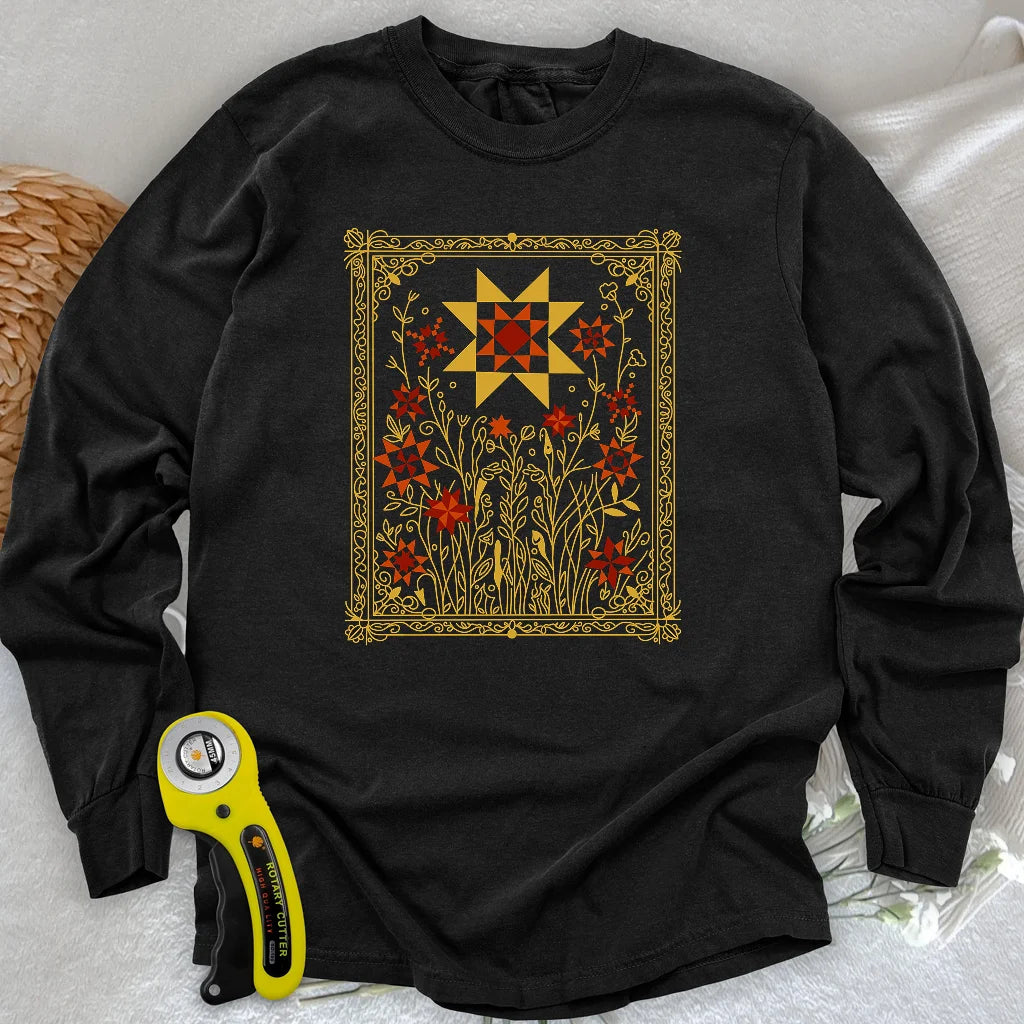 T-shirt manches longues Jardin des étoiles