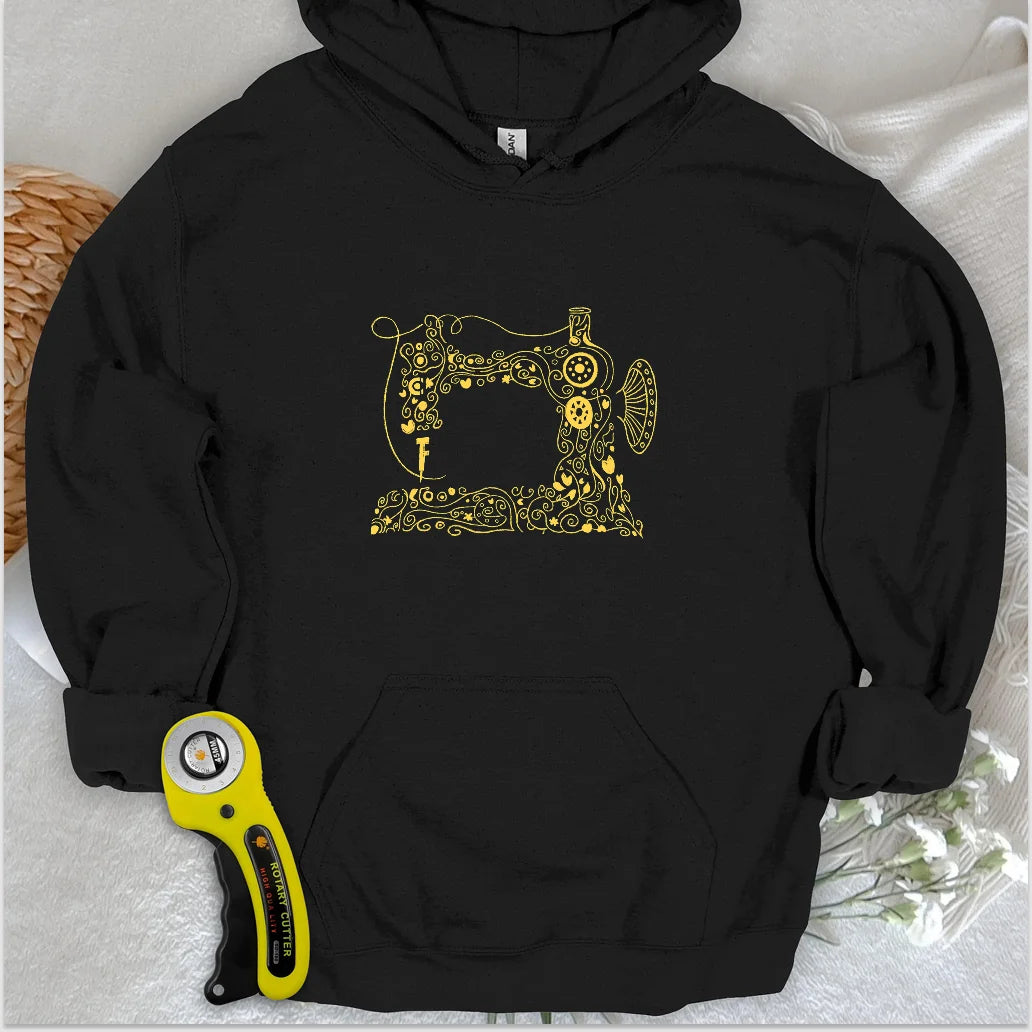 Sweat à capuche Goldwork