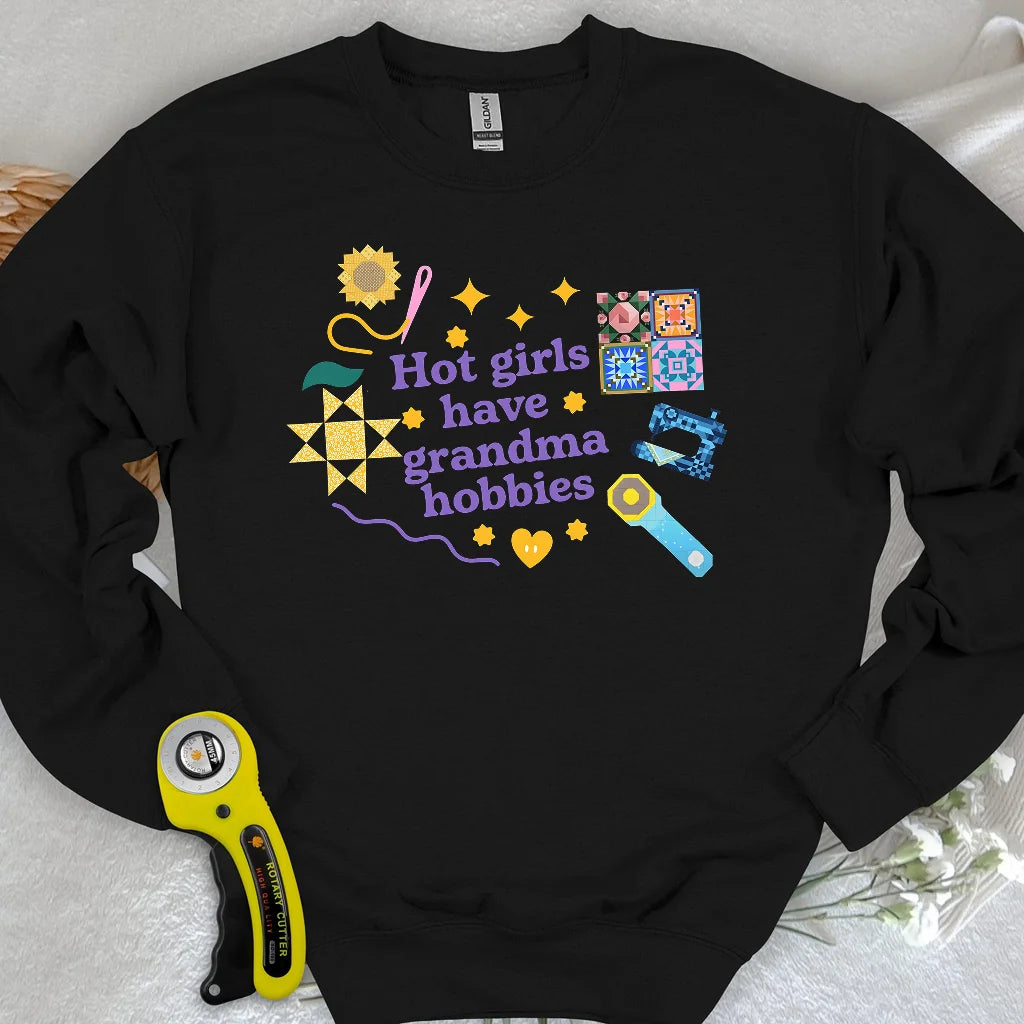 Sweat-shirt Loisirs de Mamie