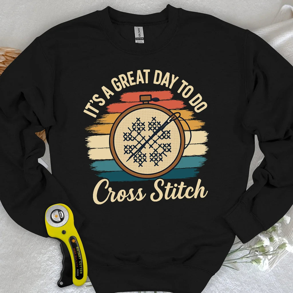 Super journée pour coudre un sweat-shirt