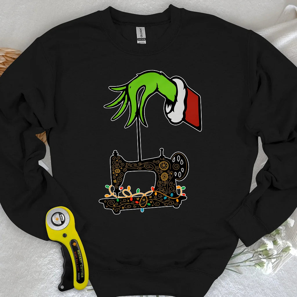 Grinch Stole Stitches Sweatshirt