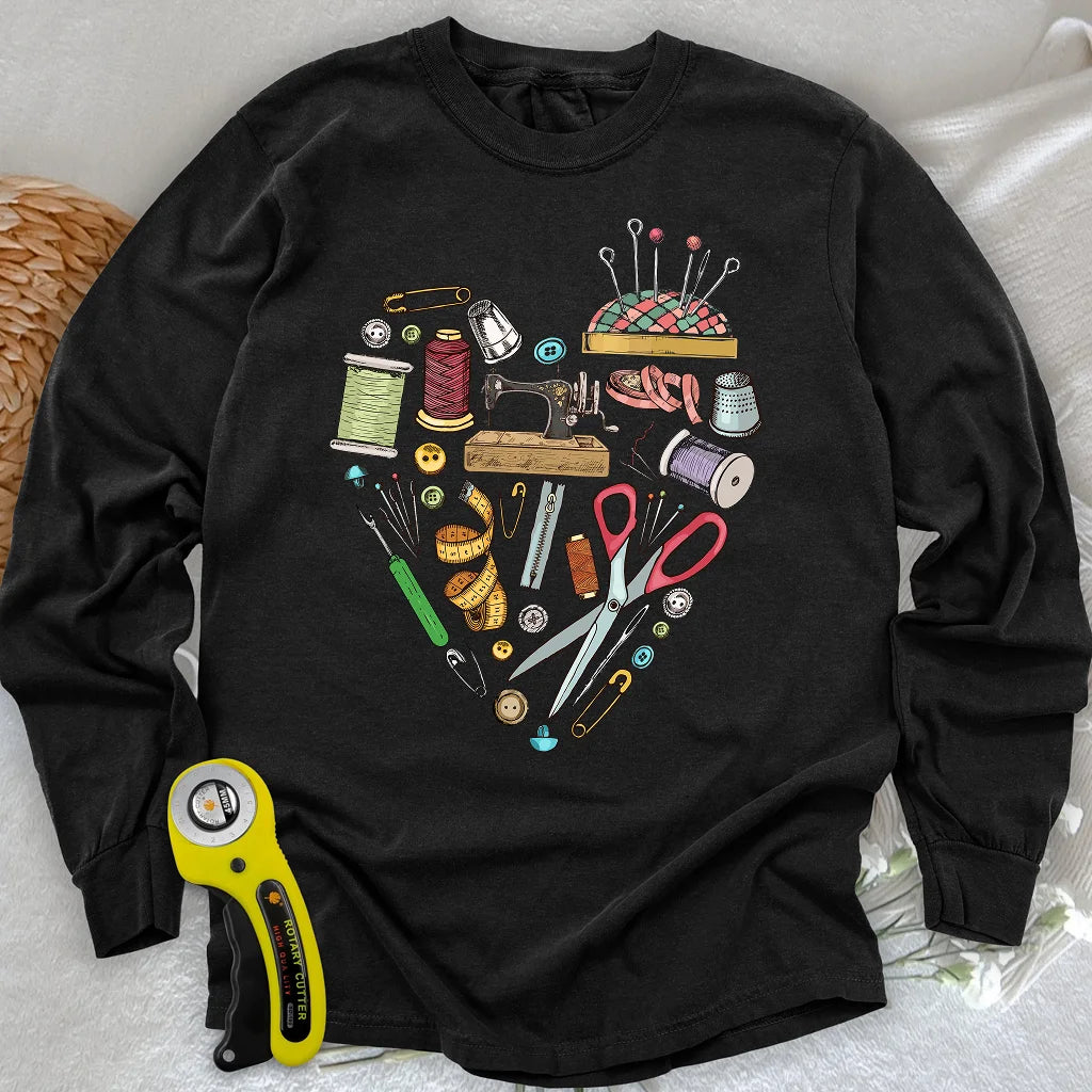 T-shirt manches longues "Guilty at Heart"