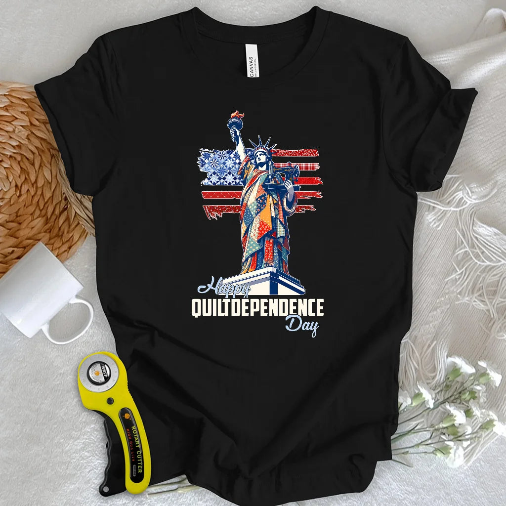 Happy Quiltdependence Day T-shirt