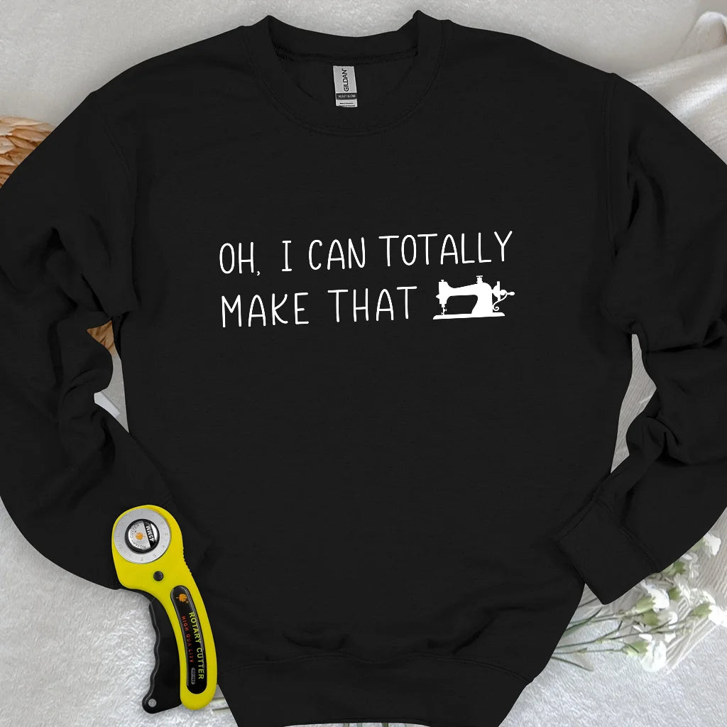 Ich kann dieses Sweatshirt anfertigen