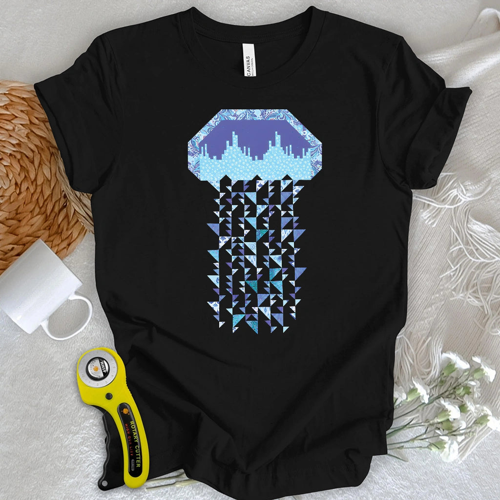 Jellyfish Patchwork T-shirt
