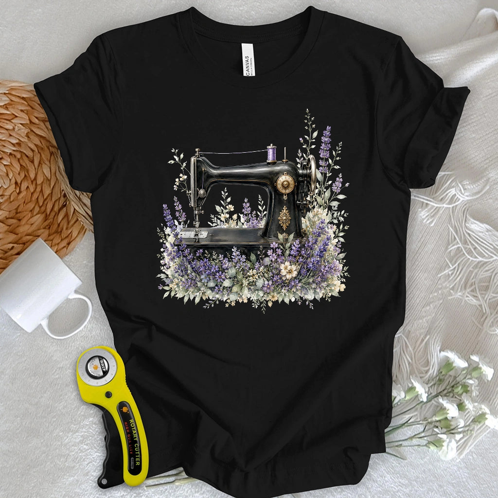 Lavender Sewing Machine T-shirt