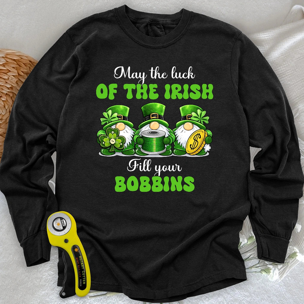 Lucky Bobbin Blessings Long Sleeve T-shirt