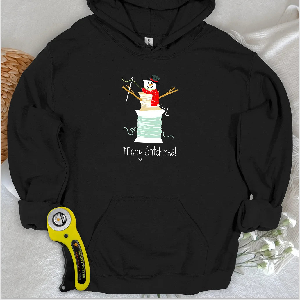 Joyeux Noël à tous les couturiers ! Pull à capuche