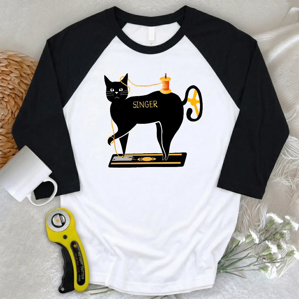 Mewing machine 3/4 Sleeve T-shirt