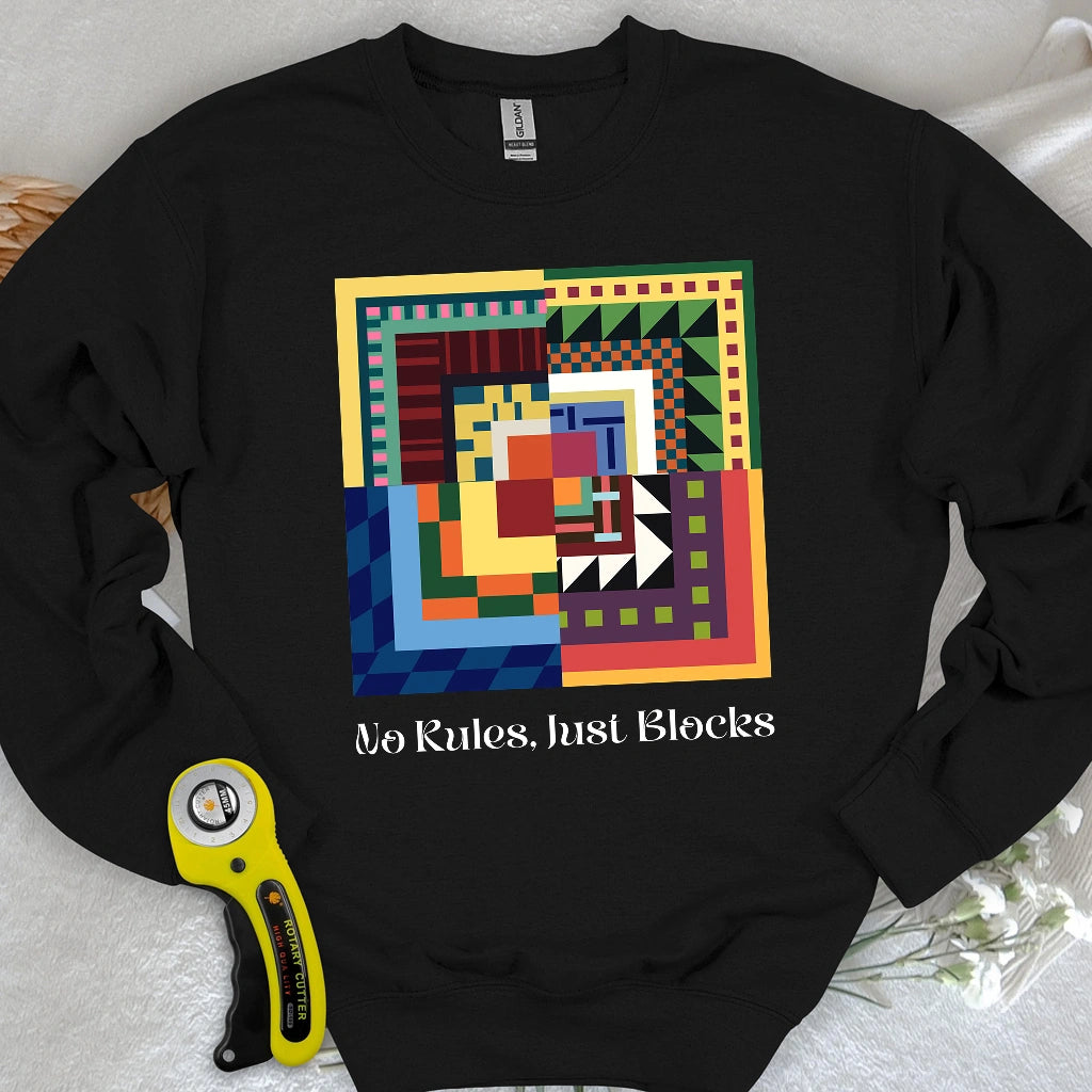 Sweat-shirt Modern Quilter Mind