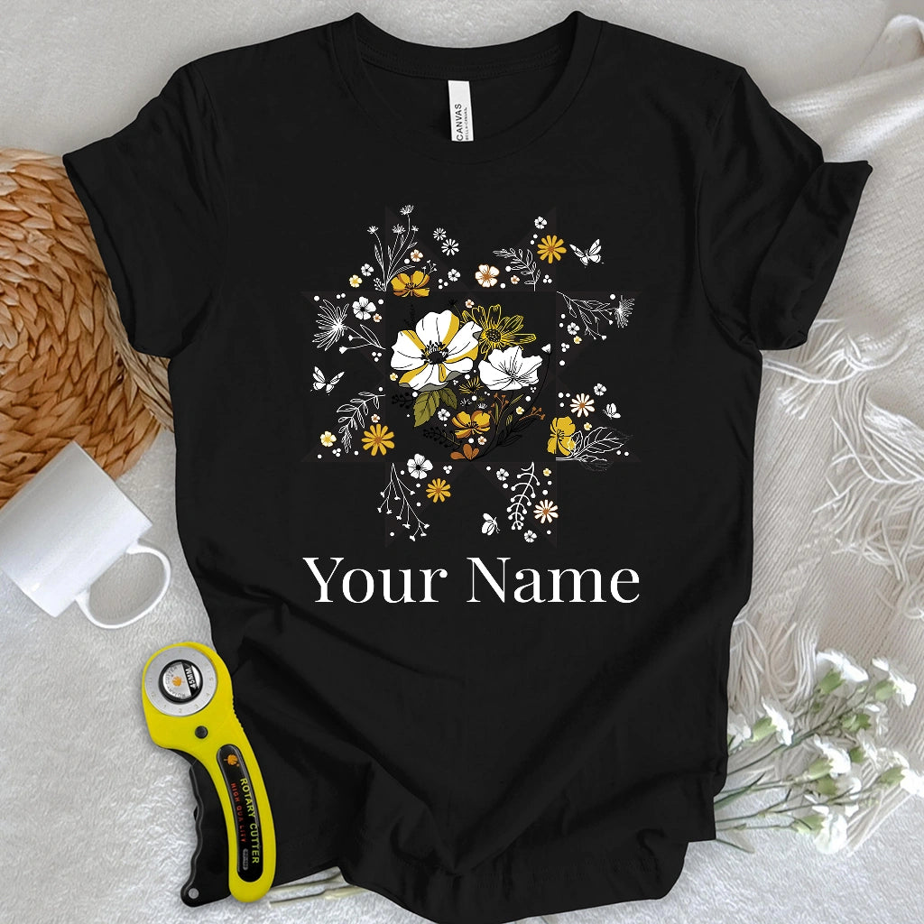 "Custom Name" Nature Block T-shirt