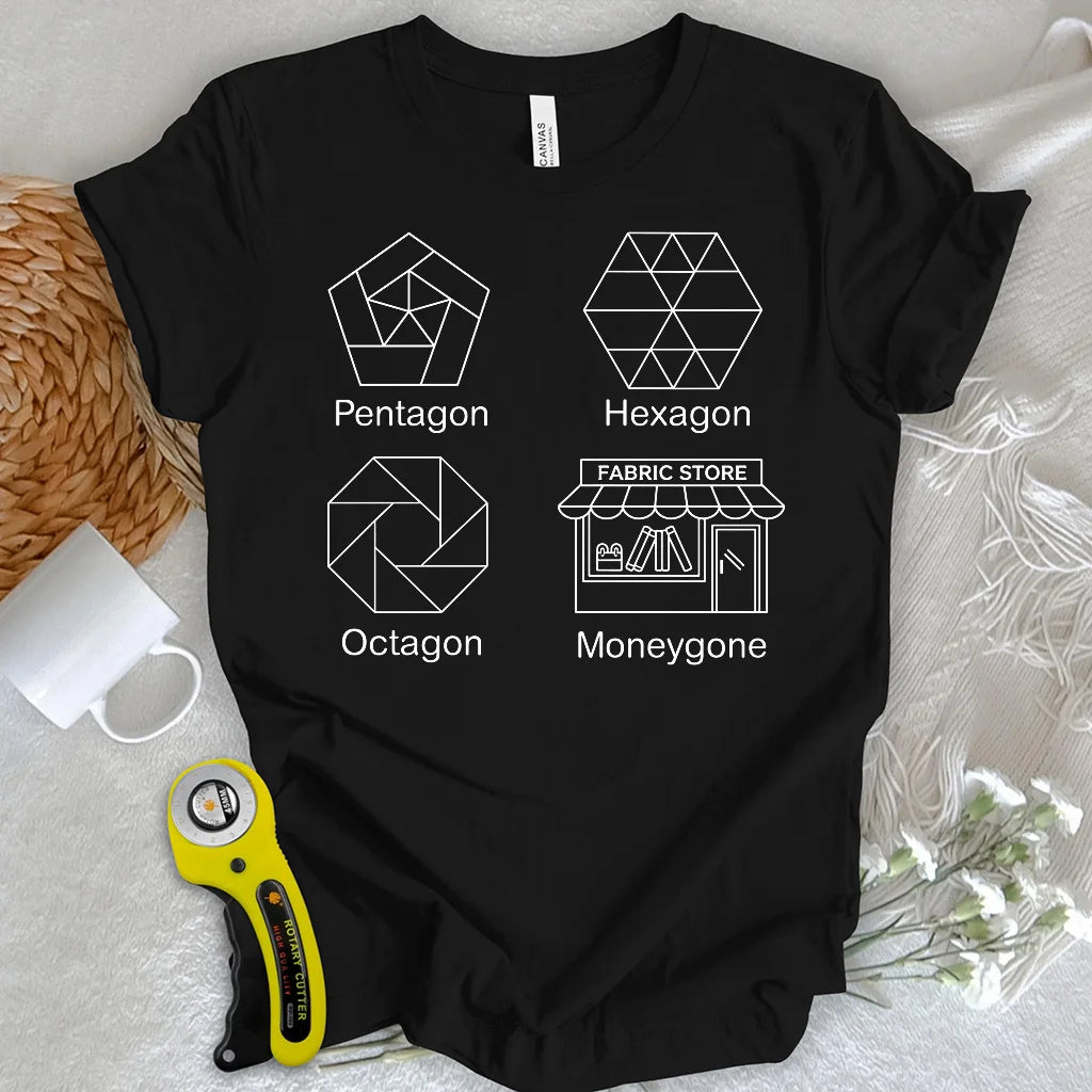 Nicht-agonales T-Shirt