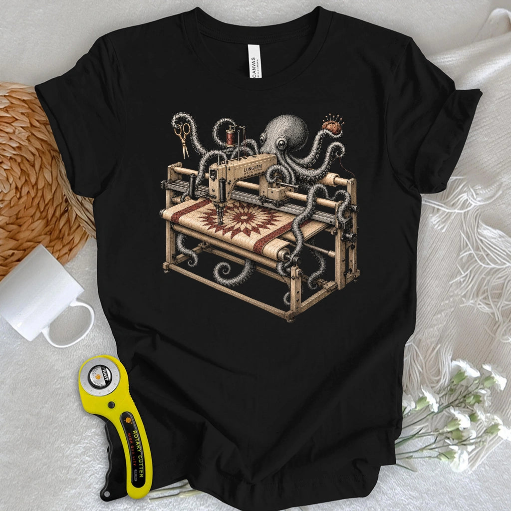 Octo Longarm Quilter T-shirt